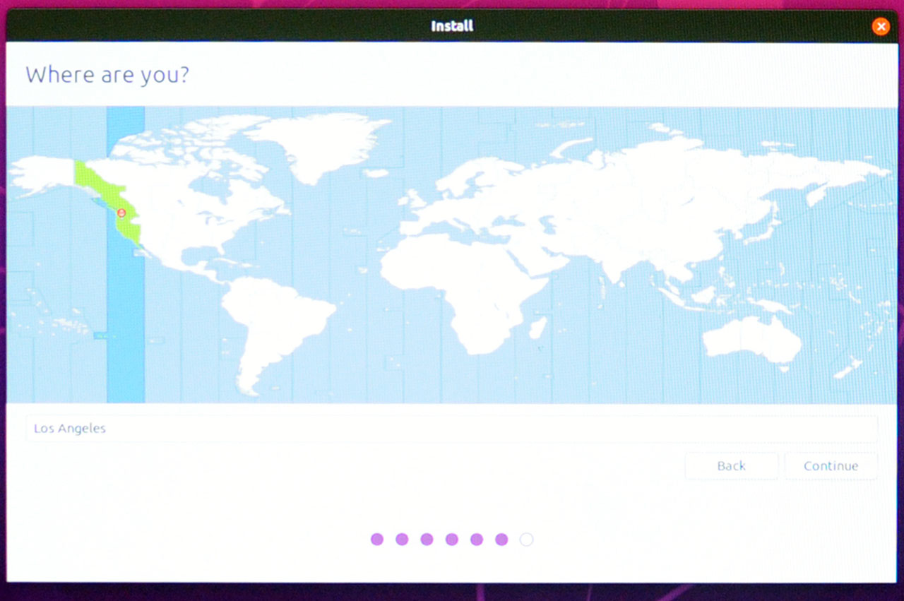 Install Ubuntu 20.04 LTS - Timezone