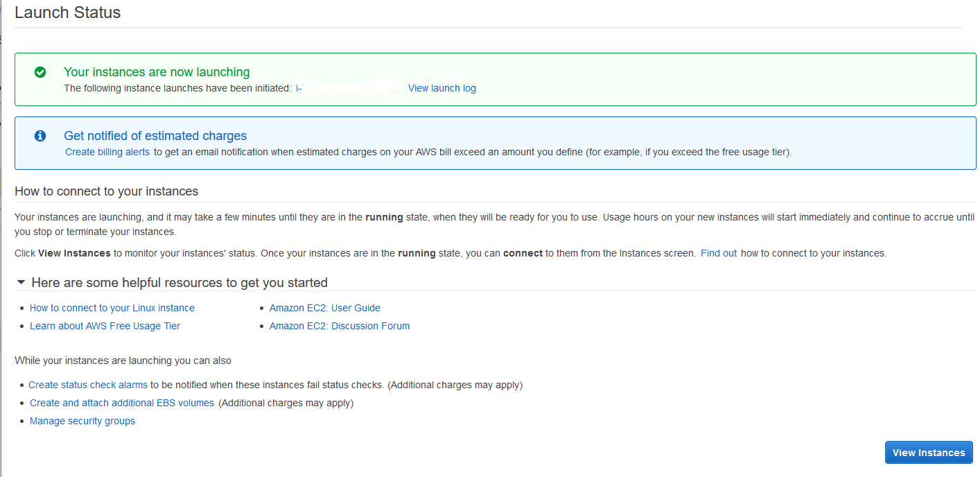 Ubuntu 20.04 LTS On AWS EC2 - Launch Status Ubuntu 20.04 LTS On AWS EC2 - Launch Status