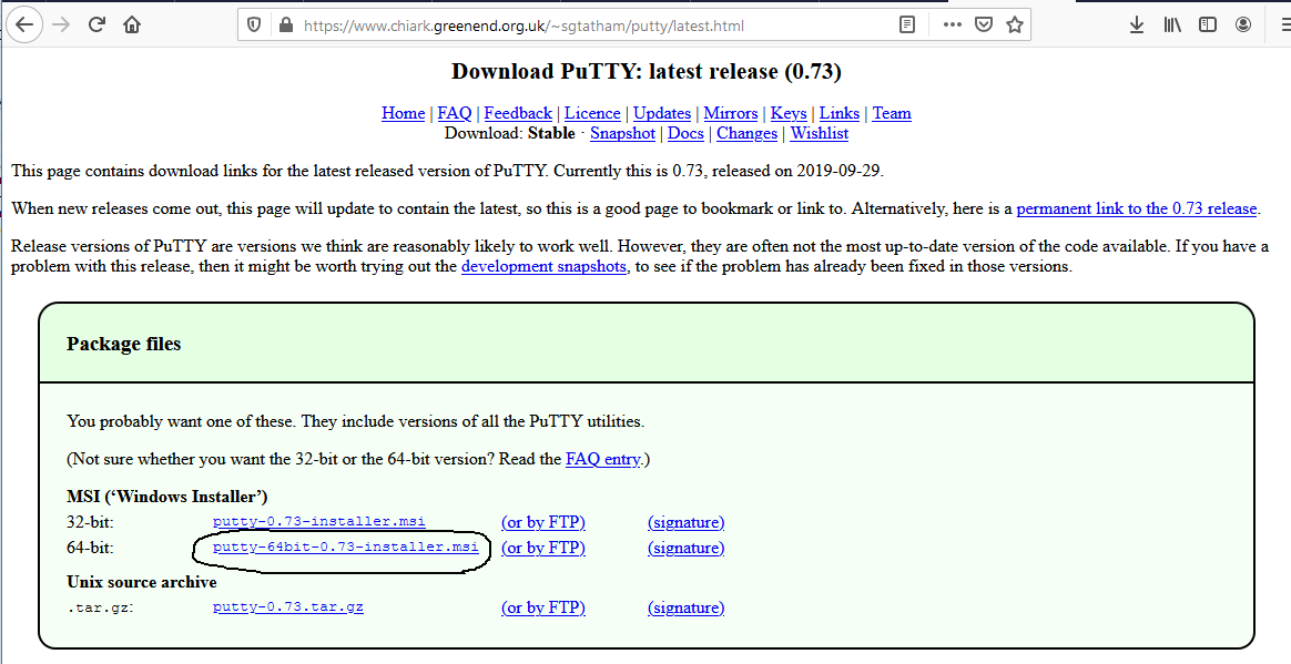 Ubuntu 20.04 LTS On AWS EC2 - Download Putty