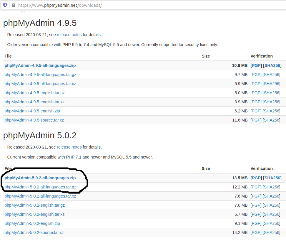 download installing phpmyadmin on ubuntu download installing phpmyadmin on ubuntu