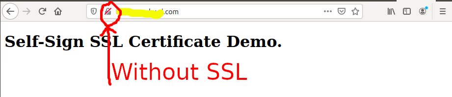 Install Self-Signed SSL Certificate On Ubuntu 20.04 - Apache - Default