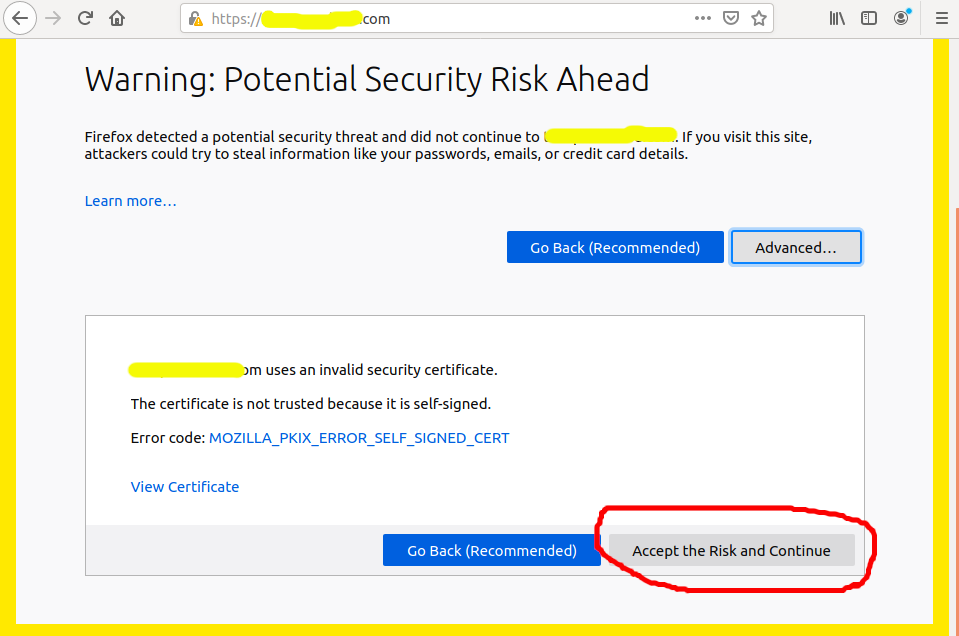 Install Self-Signed SSL Certificate On Ubuntu 20.04 - Apache - Accept Install Self-Signed SSL Certificate On Ubuntu 20.04 - Apache - Accept