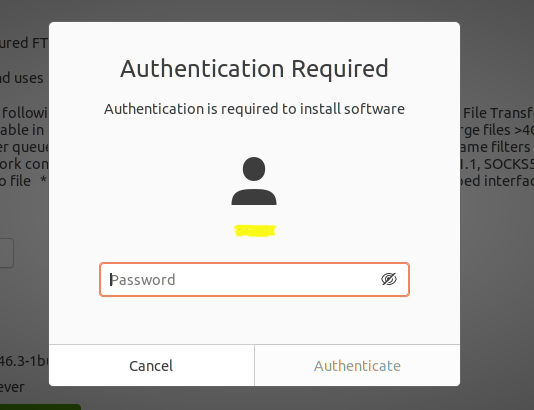 Install FileZilla On Ubuntu 20.04 LTS - Authentication