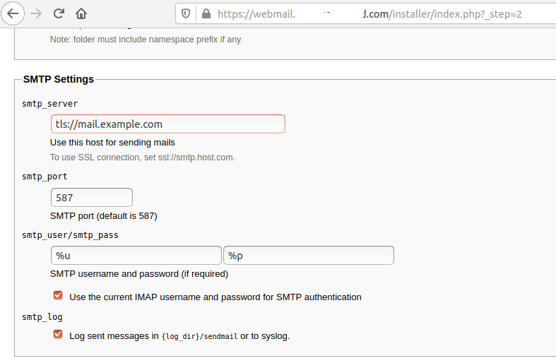 Install RoundCube On Ubuntu 20.04 LTS - SMTP Settings Install RoundCube On Ubuntu 20.04 LTS - SMTP Settings