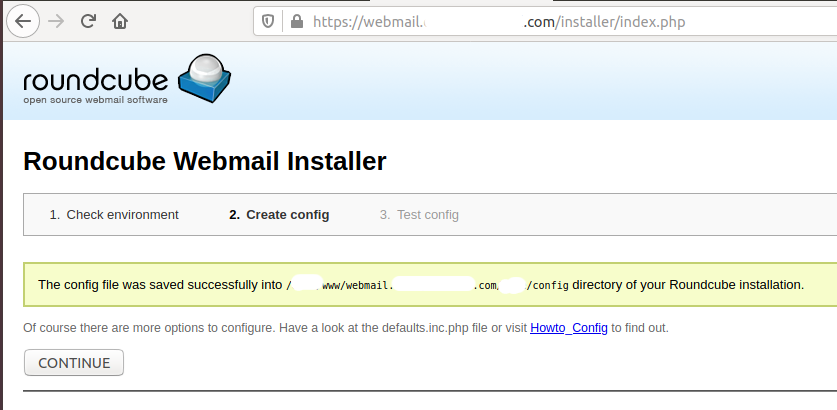 Install RoundCube On Ubuntu 20.04 LTS - Configured