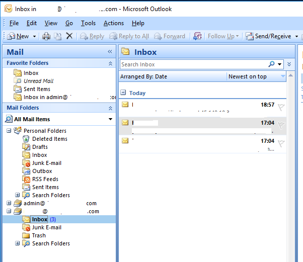 Outlook Autodiscover - Email Account - Inbox