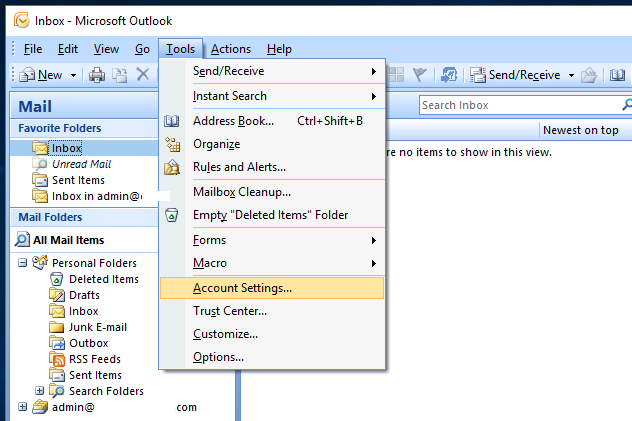 Outlook Autodiscover - Add Email Account - Account Added