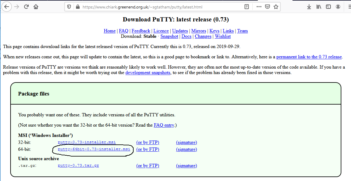 Remote Connection To MySQL Over SSH Tunnel - Download Putty