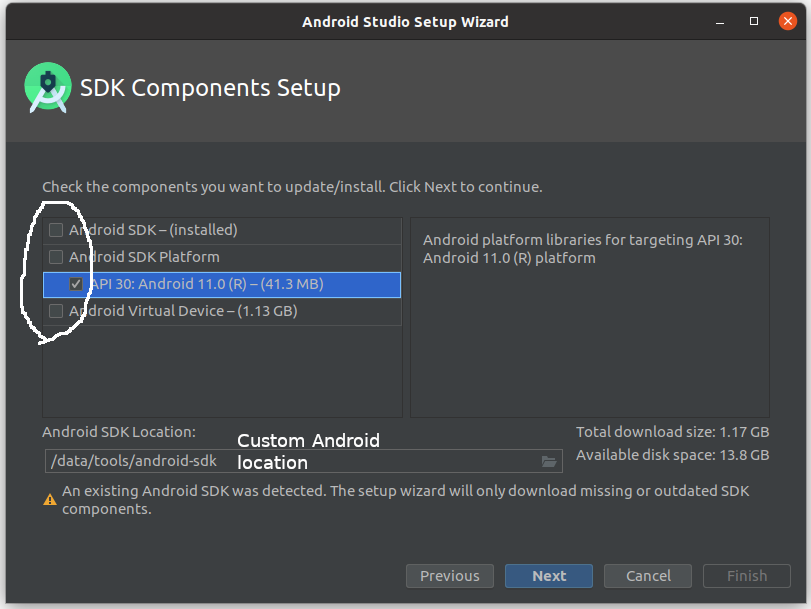 android sdk download installer