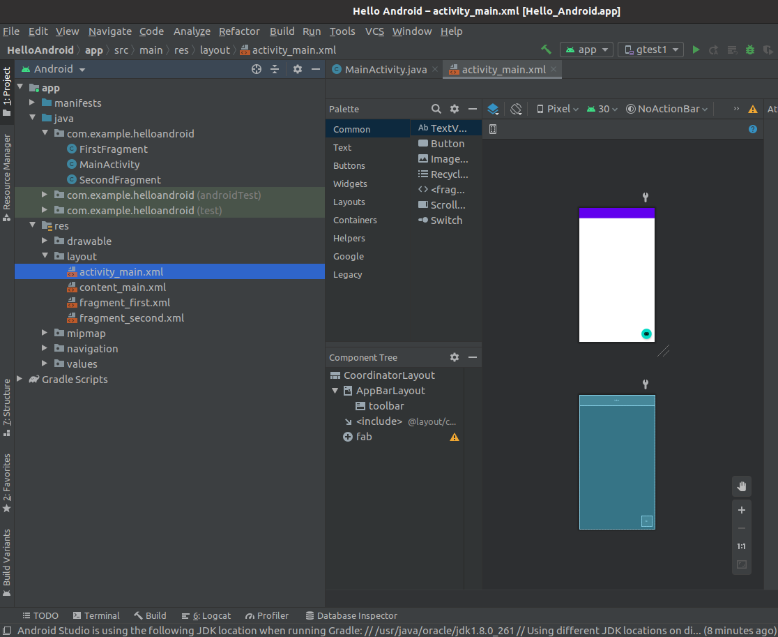 Install Andriod Studio On Ubuntu 20.04 - Layout Editor Install Andriod Studio On Ubuntu 20.04 - Layout Editor