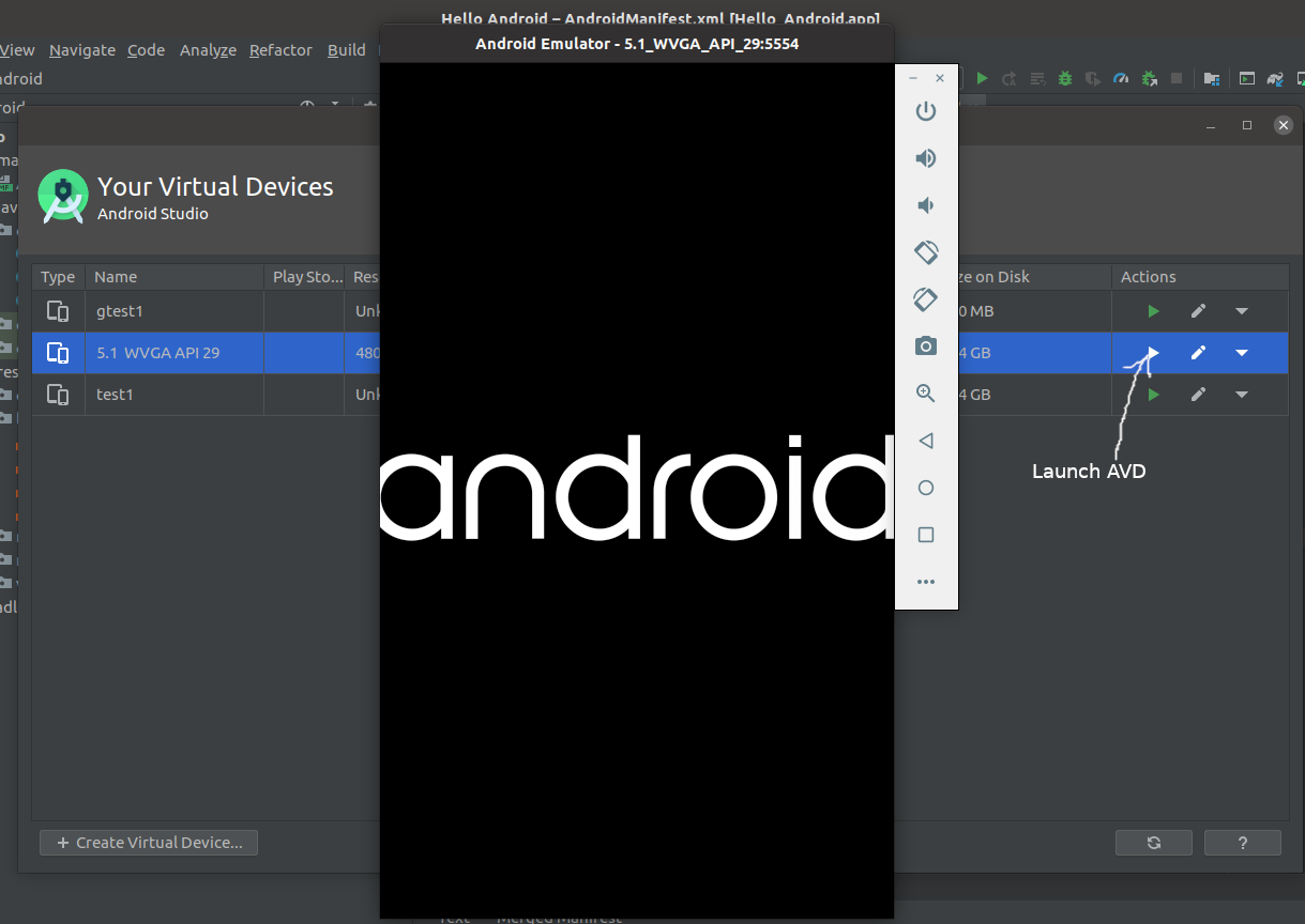Install Andriod Studio On Ubuntu 20.04 - AVD Install Andriod Studio On Ubuntu 20.04 - AVD