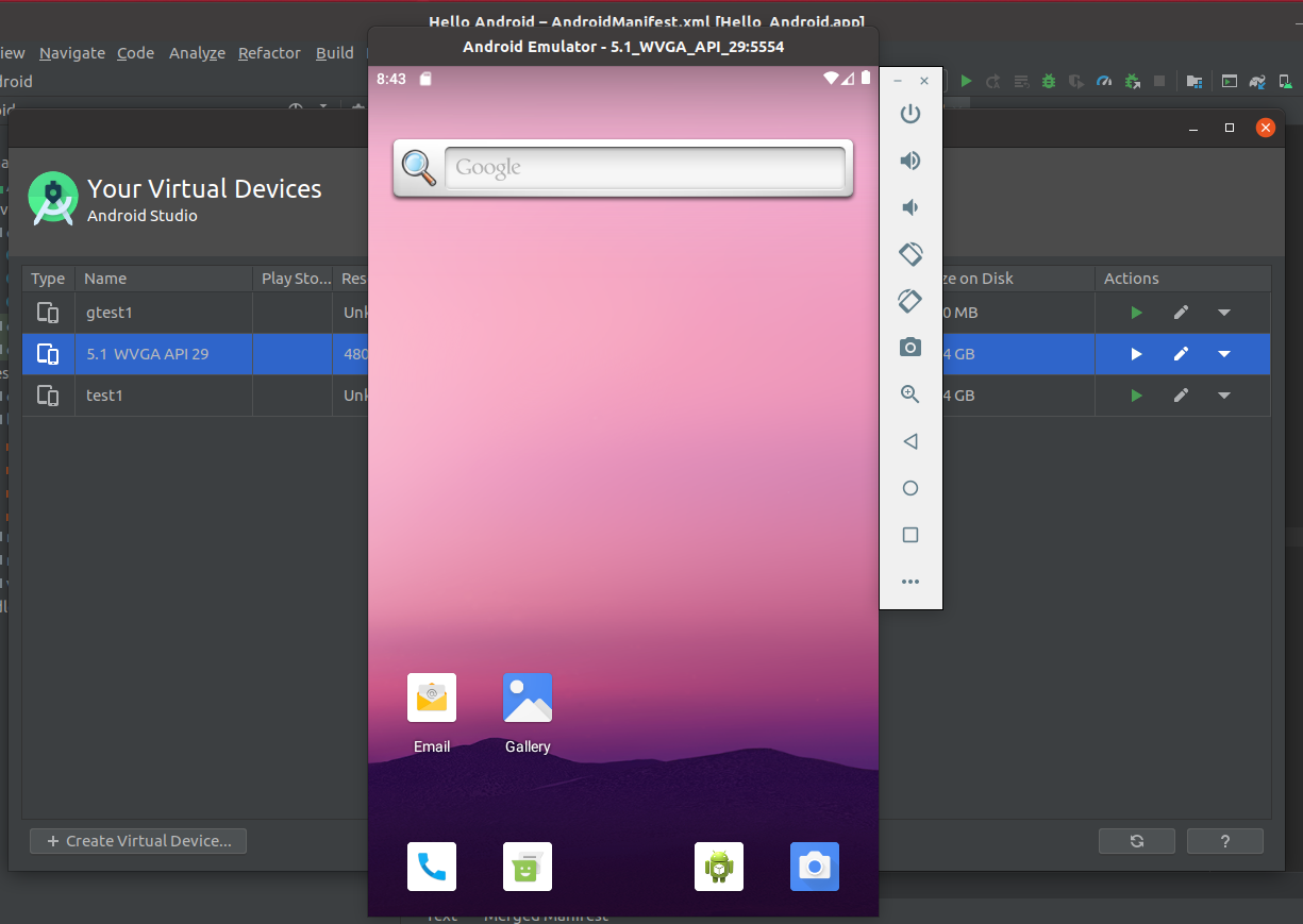 Install Andriod Studio On Ubuntu 20.04 - AVD Install Andriod Studio On Ubuntu 20.04 - AVD