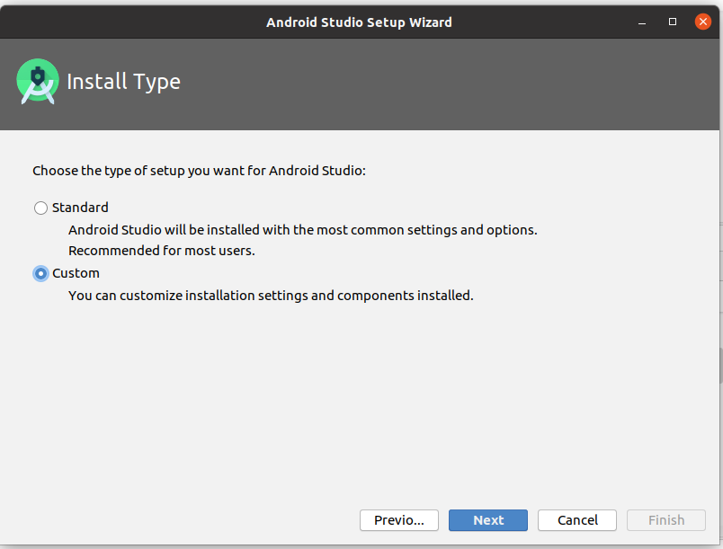 Install Andriod Studio On Ubuntu 20.04 - Install Type Install Andriod Studio On Ubuntu 20.04 - Install Type
