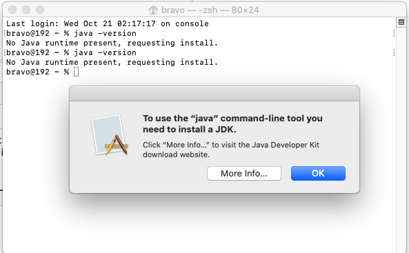 Install Java 15 On Mac - Java Warning