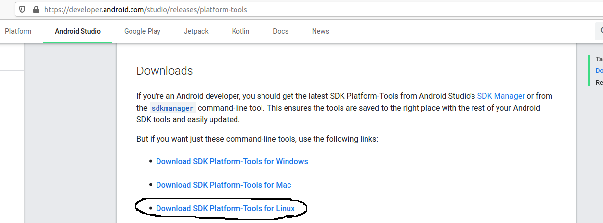Android Platform Tools Download Android Platform Tools Download
