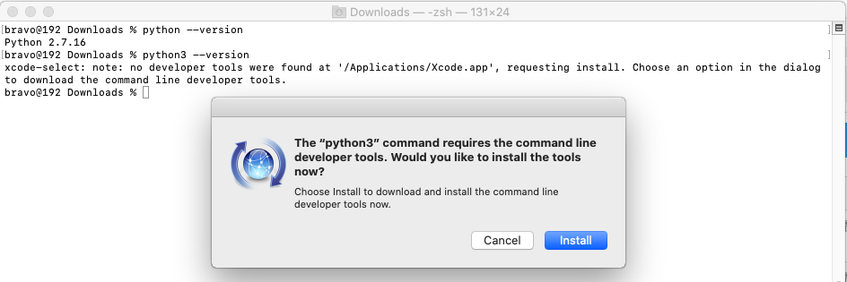 how to use python 3 on mac