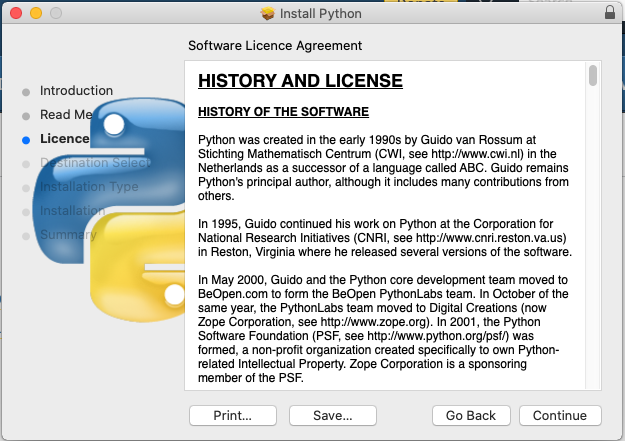 Install Python 3.9 On Mac - License Install Python 3.9 On Mac - License