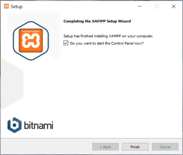Install XAMPP With PHP 8 on Windows 10 - Installation Success