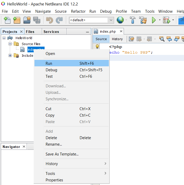 Install NetBeans 12 for PHP On Windows 10 - Run Script Install NetBeans 12 for PHP On Windows 10 - Run Script