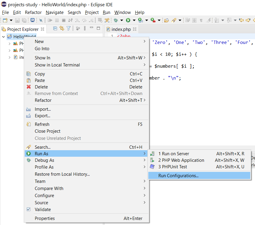 Remote Debug PHP on Windows using Eclipse - Run Configuration Remote Debug PHP on Windows using Eclipse - Run Configuration