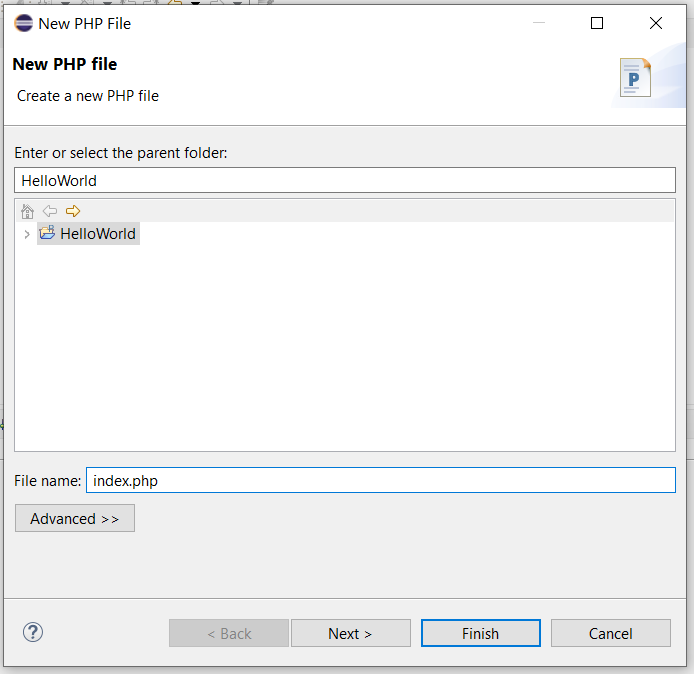 Remote Debug PHP on Windows using Eclipse - Configure PHP File