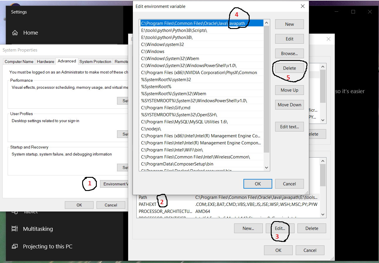 Install Java 16 or JDK 16 on Windows 10 - Delete Path