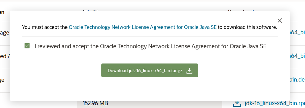 Install Java 16 On Ubuntu 20.04 LTS - License Agreement Install Java 16 On Ubuntu 20.04 LTS - License Agreement