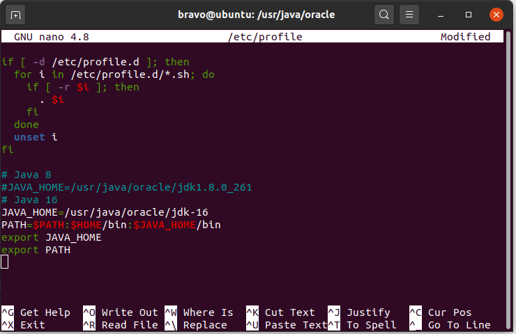 Install Java 16 On Ubuntu 20.04 LTS - Environment Path Install Java 16 On Ubuntu 20.04 LTS - Environment Path