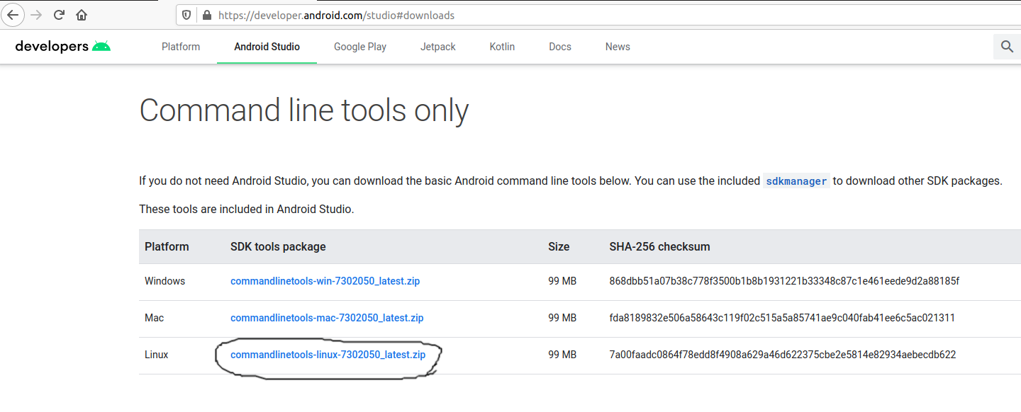 Install Android SDK Tools On Ubuntu 20.04 - Downloads Install Android SDK Tools On Ubuntu 20.04 - Downloads