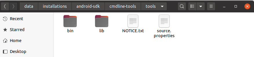 Install Android SDK Tools On Ubuntu 20.04 - CMD Line Tools