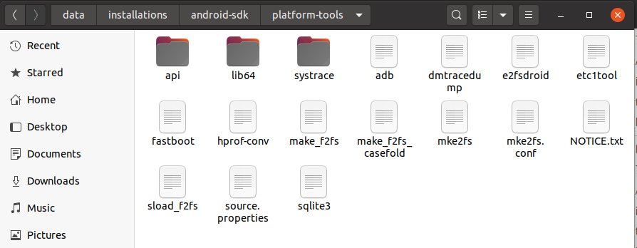 Install Android SDK Tools On Ubuntu 20.04 - Platform Tools Install Android SDK Tools On Ubuntu 20.04 - Platform Tools
