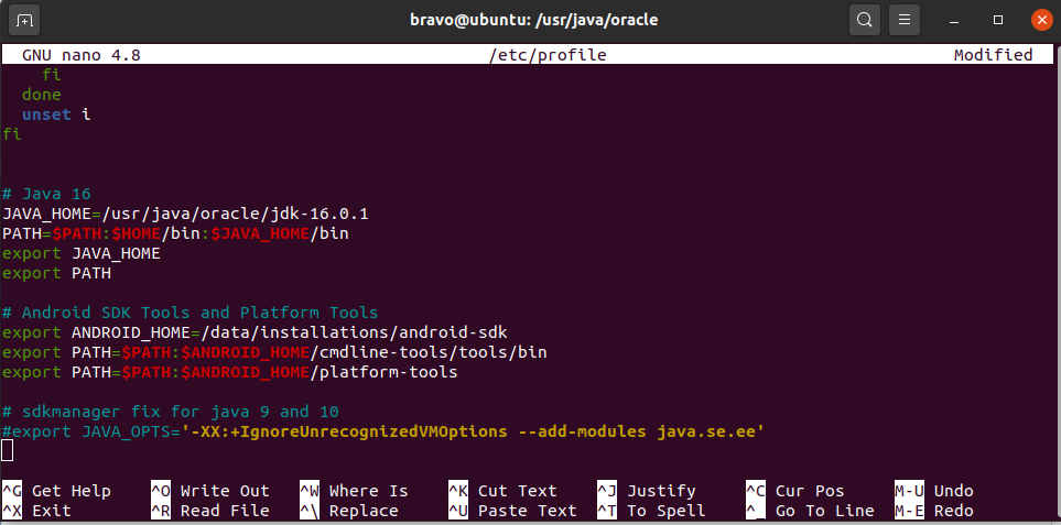 Install Android SDK Tools On Ubuntu 20.04 - Path Install Android SDK Tools On Ubuntu 20.04 - Path