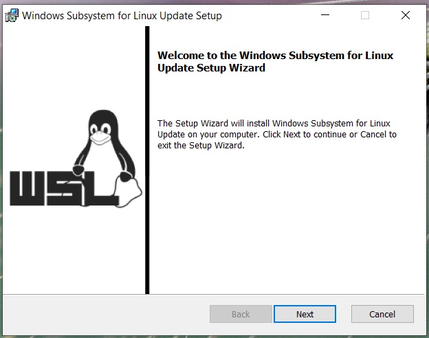 Install Windows Subsystem For Linux WSL 2 on Windows 10 - WSL Installation Warning