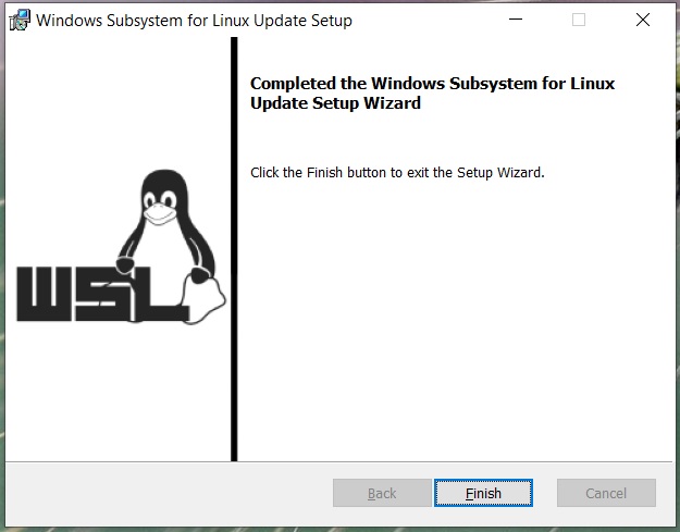 Install Windows Subsystem For Linux WSL 2 on Windows 10 - WSL Installed Install Windows Subsystem For Linux WSL 2 on Windows 10 - WSL Installed