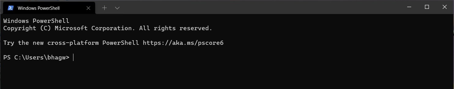 Install Windows Terminal on Windows 10 - Default Install Windows Terminal on Windows 10 - Default