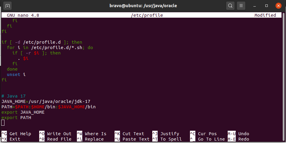 Install Java 17 or JDK 17 on Ubuntu 20.04 LTS - System Path