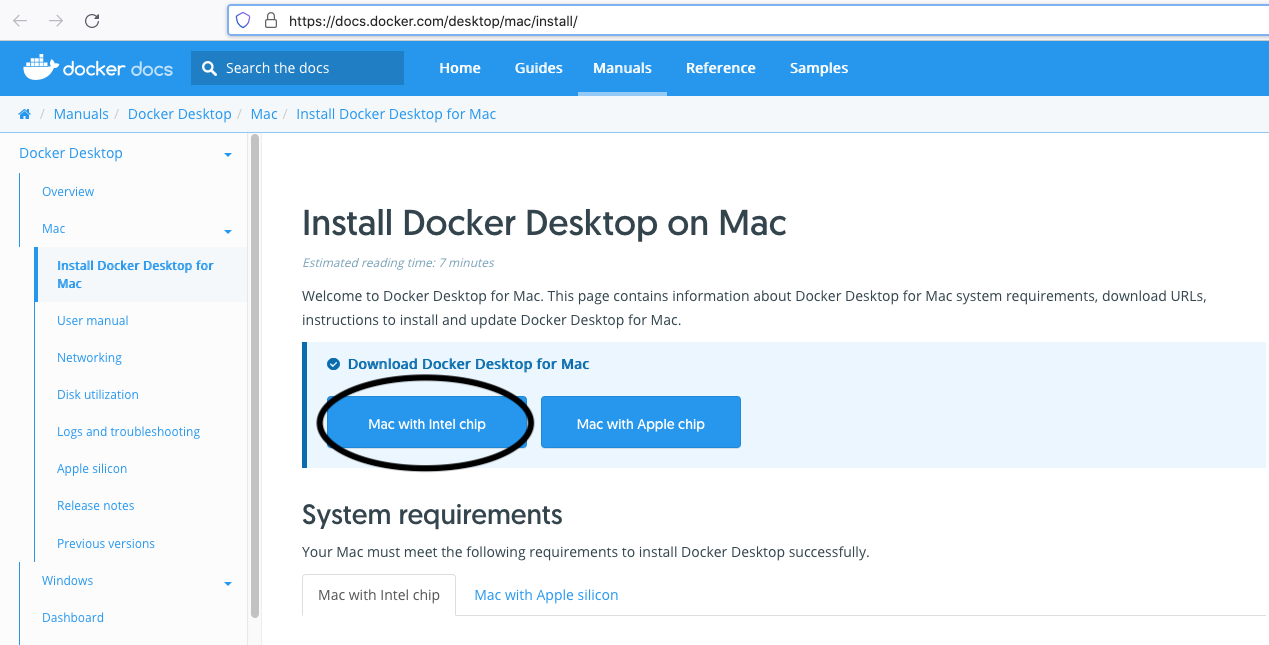 Install Docker Desktop on macOS - Download Options Install Docker Desktop on macOS - Download Options