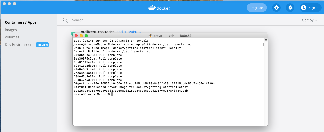 Install Docker Desktop on macOS - Getting Started Image Install Docker Desktop on macOS - Getting Started Image