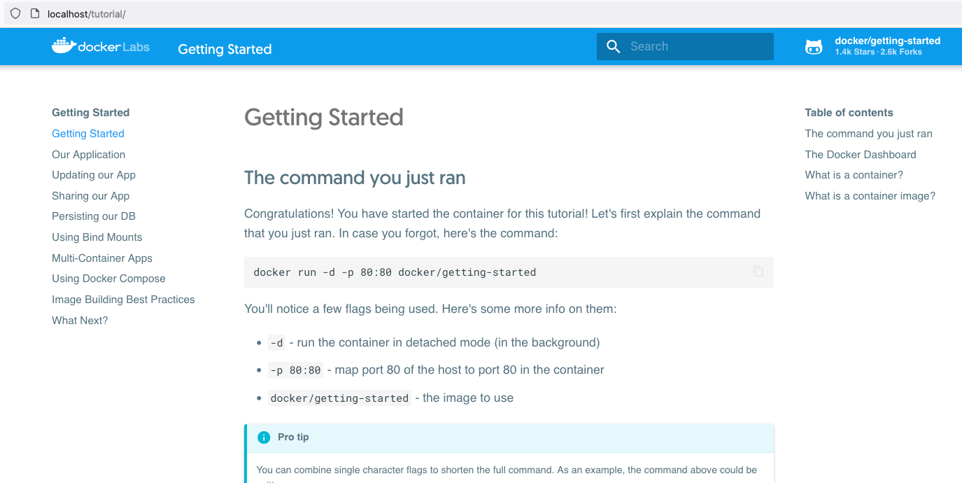 Install Docker Desktop on macOS - Hello World - Getting Started Install Docker Desktop on macOS - Hello World - Getting Started