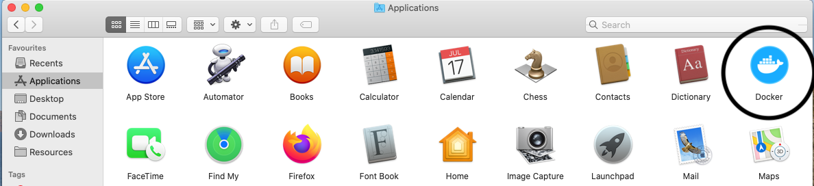 Install Docker Desktop on macOS - Applications Install Docker Desktop on macOS - Applications