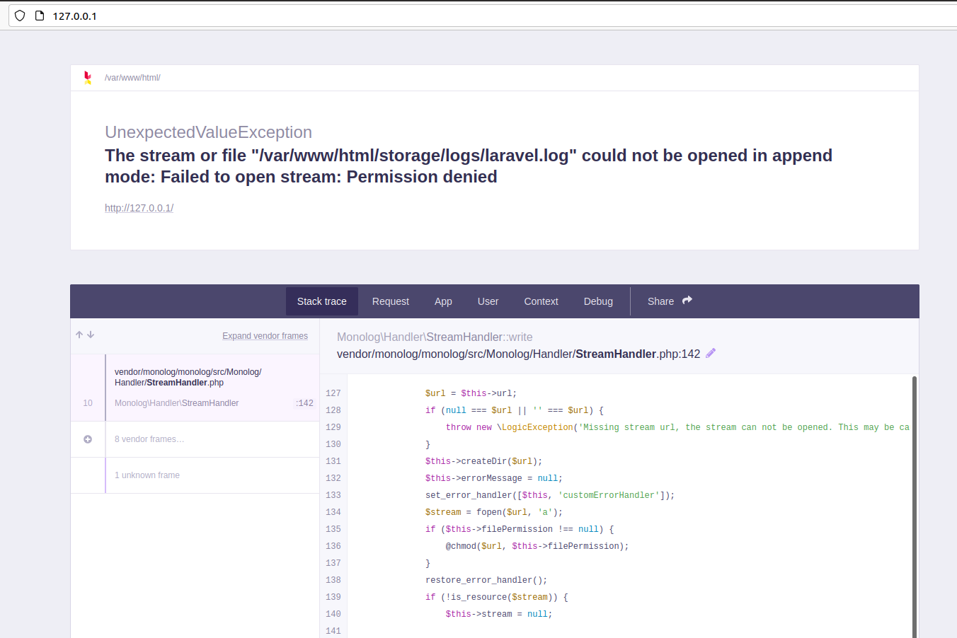 Install Laravel On Ubuntu Using Docker Engine and Laravel Sail - Permission Error