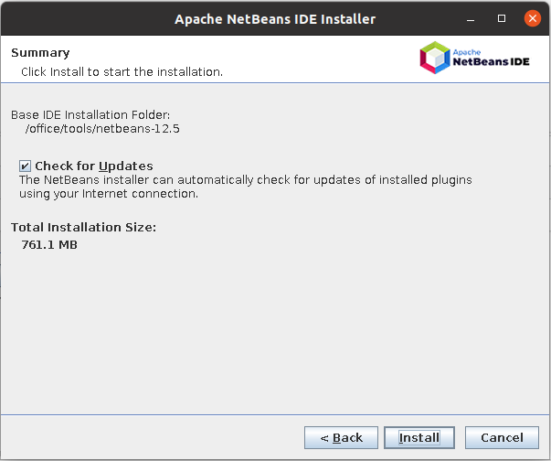 Install NetBeans 12 for PHP On Ubuntu 20.04 - Installation Summary Install NetBeans 12 for PHP On Ubuntu 20.04 - Installation Summary