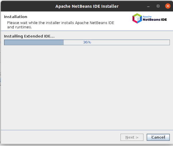Install NetBeans 12 for PHP On Ubuntu 20.04 - Installation Progress Install NetBeans 12 for PHP On Ubuntu 20.04 - Installation Progress