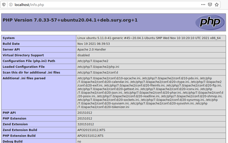 Install Multiple Versions Of PHP On Ubuntu 20.04 LTS - PHP 7 Info Install Multiple Versions Of PHP On Ubuntu 20.04 LTS - PHP 7 Info