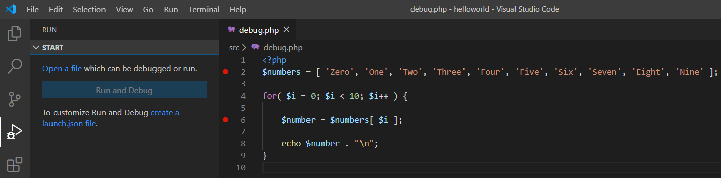 Debug PHP using Xdebug and Visual Studio Code - Docker Container - Configure VS Code