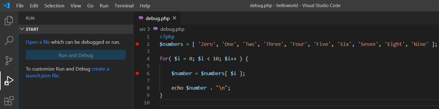 Debug PHP using Xdebug and Visual Studio Code - Docker Container - Configure VS Code Debug PHP using Xdebug and Visual Studio Code - Docker Container - Configure VS Code