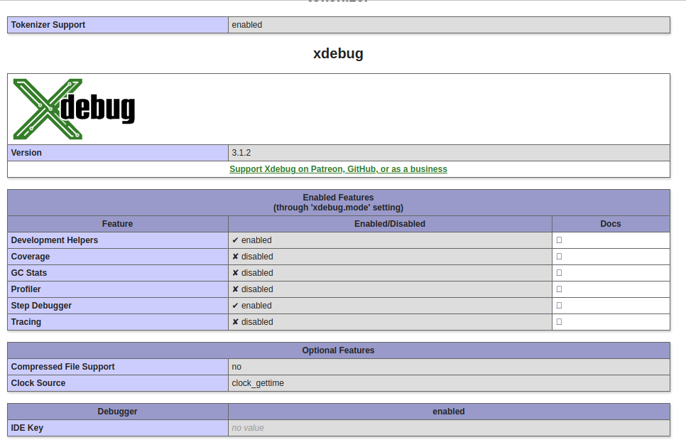 Debug PHP using Xdebug - Docker Container - Ubuntu - Verify Xdebug Debug PHP using Xdebug - Docker Container - Ubuntu - Verify Xdebug