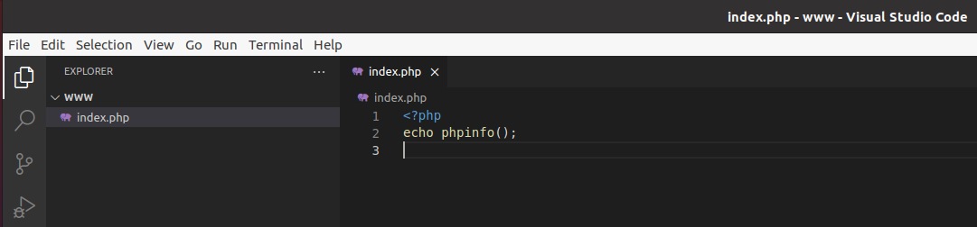 Debug PHP using Xdebug and Visual Studio Code on Ubuntu - VS Code Source Debug PHP using Xdebug and Visual Studio Code on Ubuntu - VS Code Source