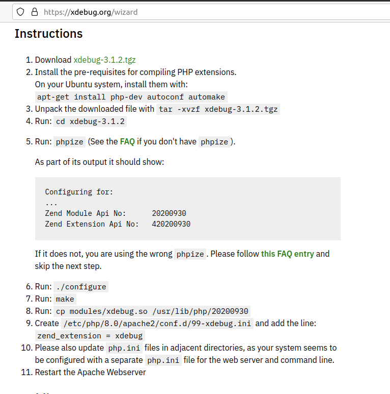 Debug PHP using Xdebug and NetBeans on Ubuntu - Xdebug Installation Steps Debug PHP using Xdebug and NetBeans on Ubuntu - Xdebug Installation Steps
