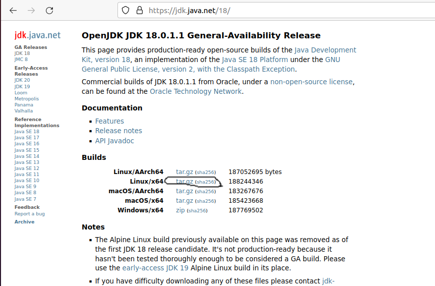 Install OpenJDK 18 on Ubuntu 20.04 LTS - Download Options Install OpenJDK 18 on Ubuntu 20.04 LTS - Download Options